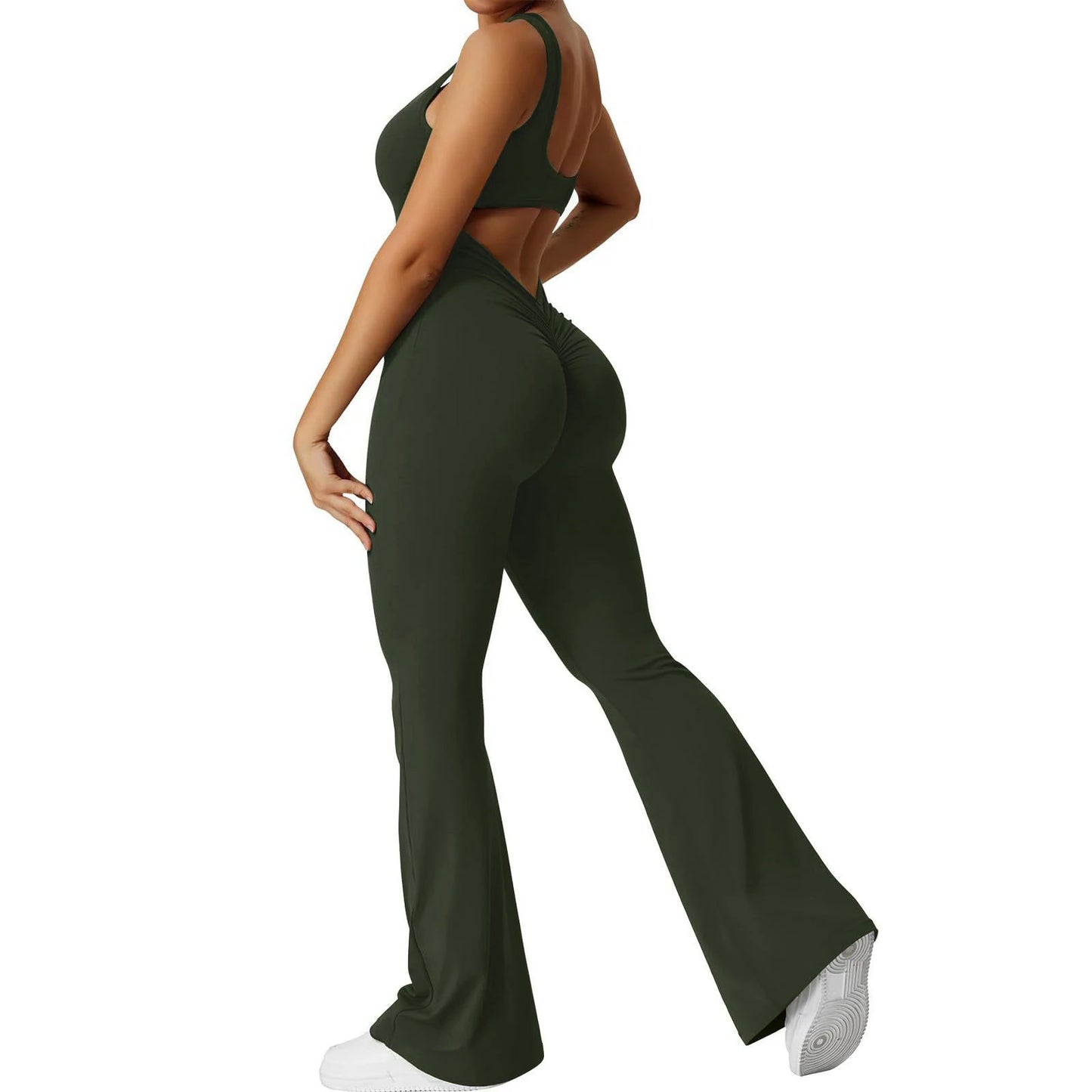 Sierra | Sexy Hottie Style Backless One-piece Suit