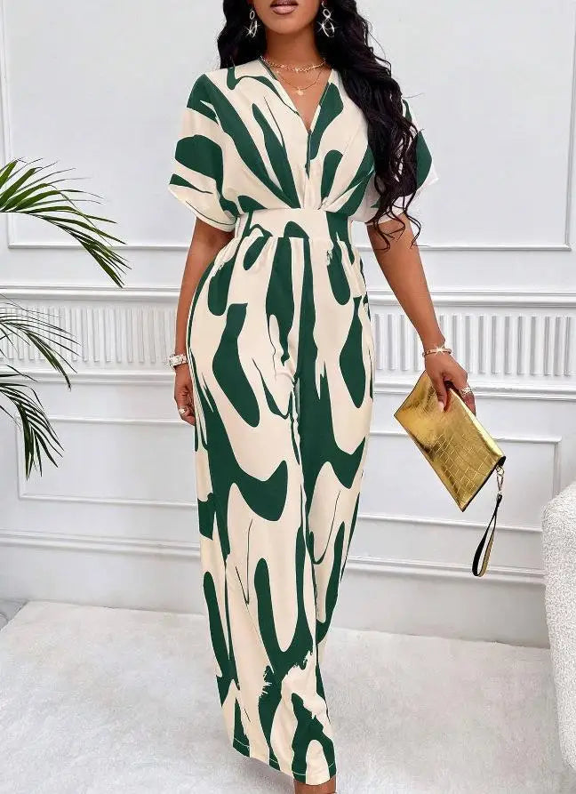 Melanie | High Waist Sexy Short Sleeve Playsuit