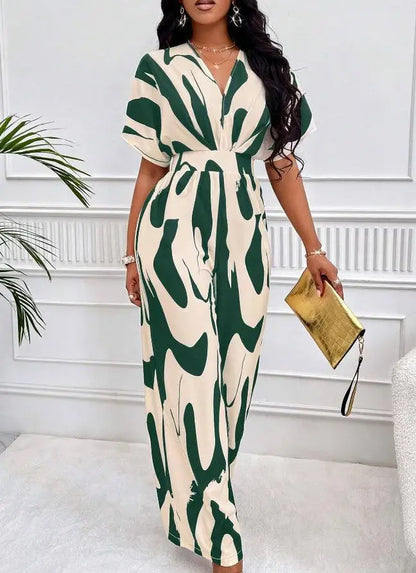 Melanie | High Waist Sexy Short Sleeve Playsuit