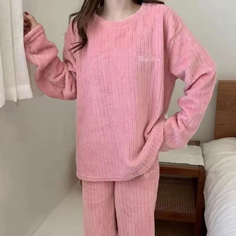 Annie | Pajamas Homewear Suit Warm Clothes