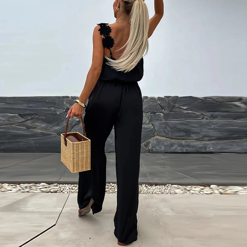 Nadia | Loose Long Pants Jumpsuit