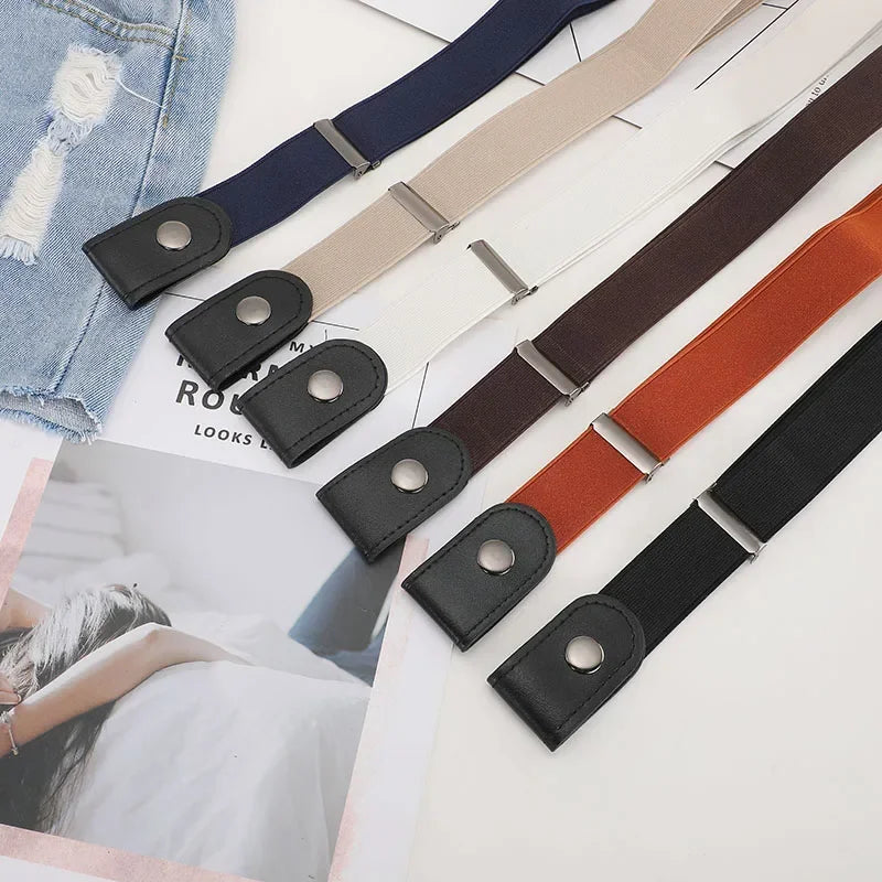 Eliana | Buckle-Free Elastic Waist Belt - TrendHavenCo