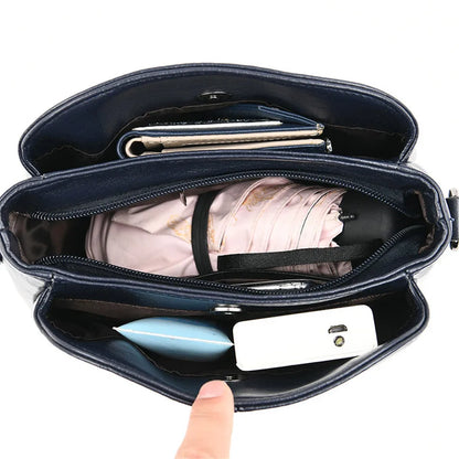Penelope | PU Leather Shoulder Bags - TrendHavenCo