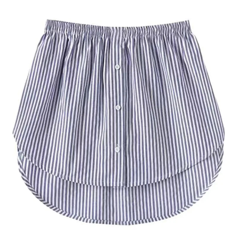 Angelie | Shirt Blouse Extender Lower Sweep Mini Skirt