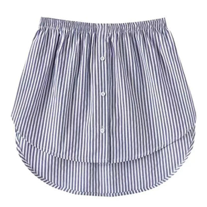 Angelie | Shirt Blouse Extender Lower Sweep Mini Skirt