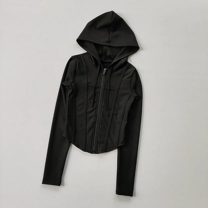 Vivienne | Fitness Coat Hooded Cardigan