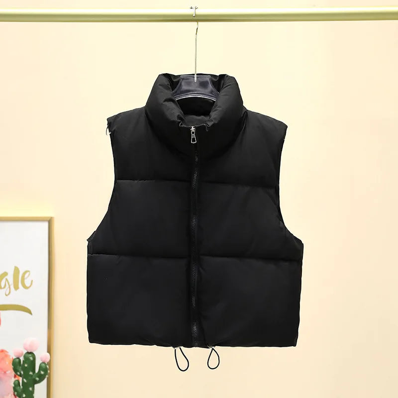 Bailey | Winter Short Down Sleeveless Vest