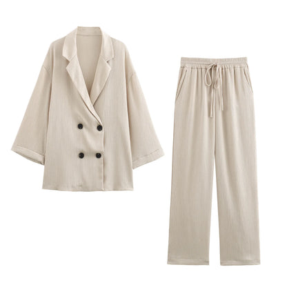 Cameron | Casual Blazer Coat Pants Set