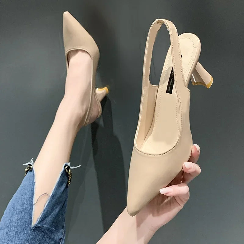 Emma | Pointed Toe Stiletto Heel - TrendHavenCo