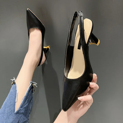 Emma | Pointed Toe Stiletto Heel - TrendHavenCo