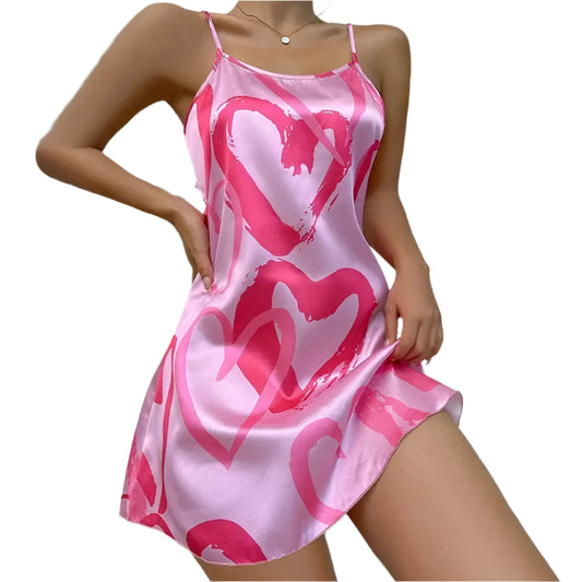 Morgan | Sexy Satin Slip Nightdress