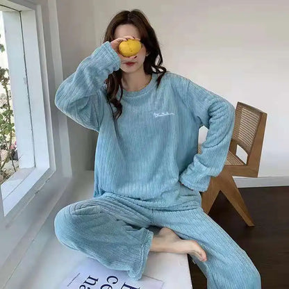 Annie | Pajamas Homewear Suit Warm Clothes
