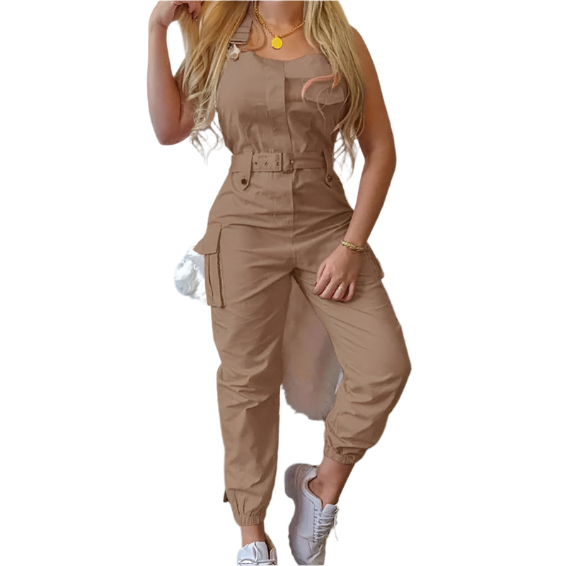 Katie | Loose Dungarees Long Rompers