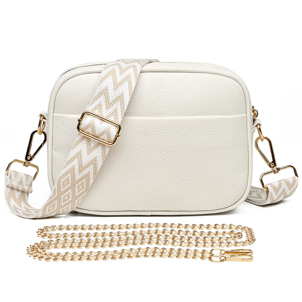 Nora | Classic Chain Crossbody Bag - TrendHavenCo