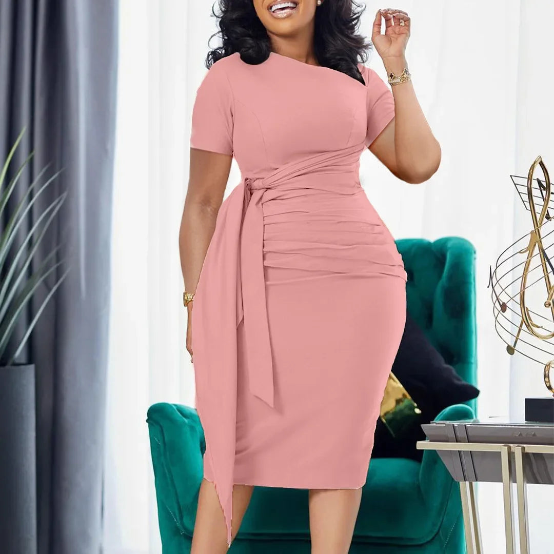 Delaney | Sexy Bodycon Round Neck Sleeveless Dress