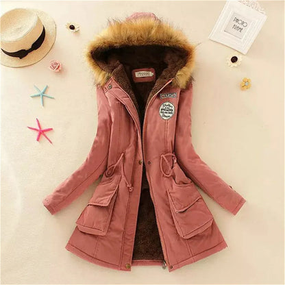 Piper | Fleece Lined Hood Down Jacket Coat