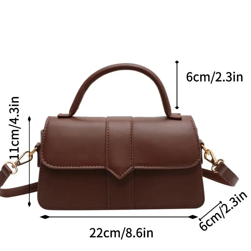 Pauline | Leather Shoulder Bag - TrendHavenCo