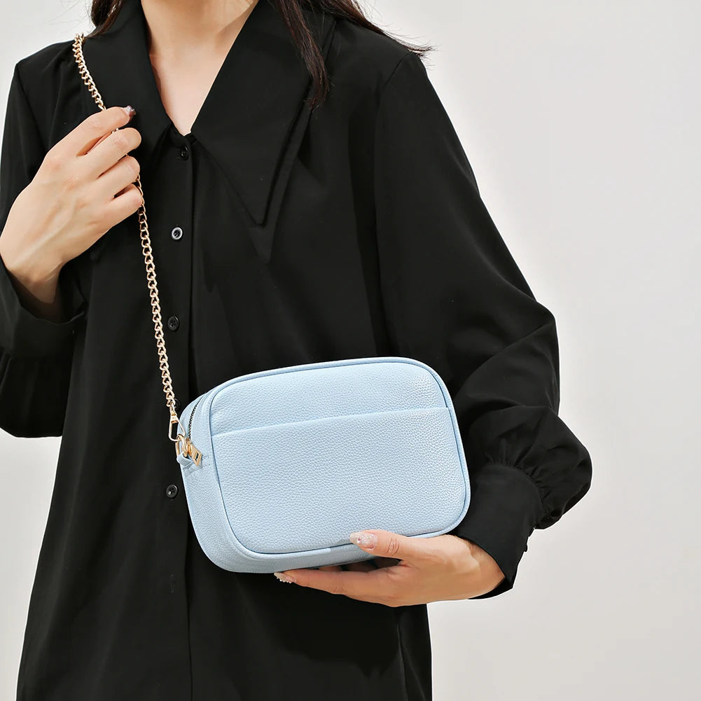 Nora | Classic Chain Crossbody Bag - TrendHavenCo