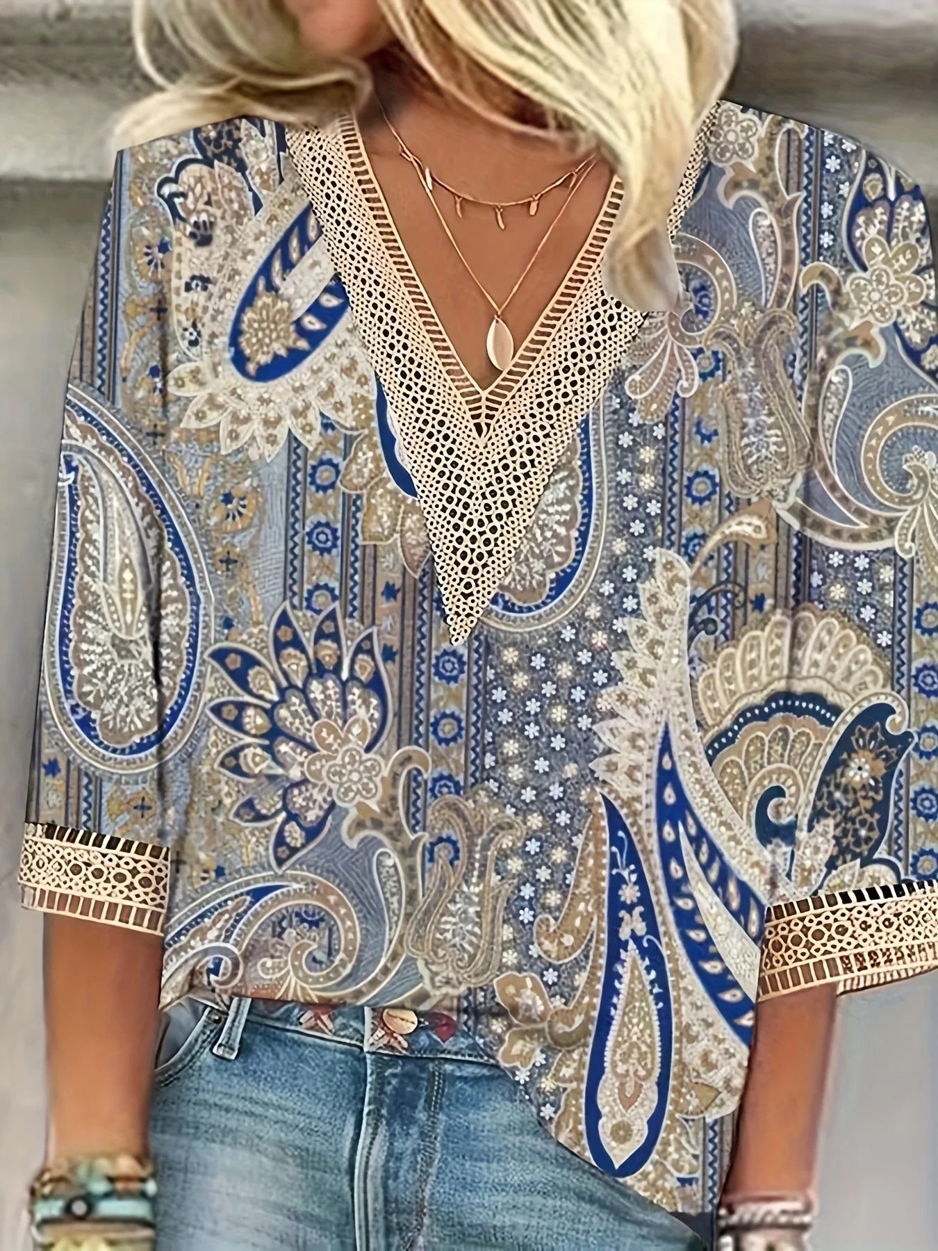 Anaya | Loose Woman Shirt Casual Blouse