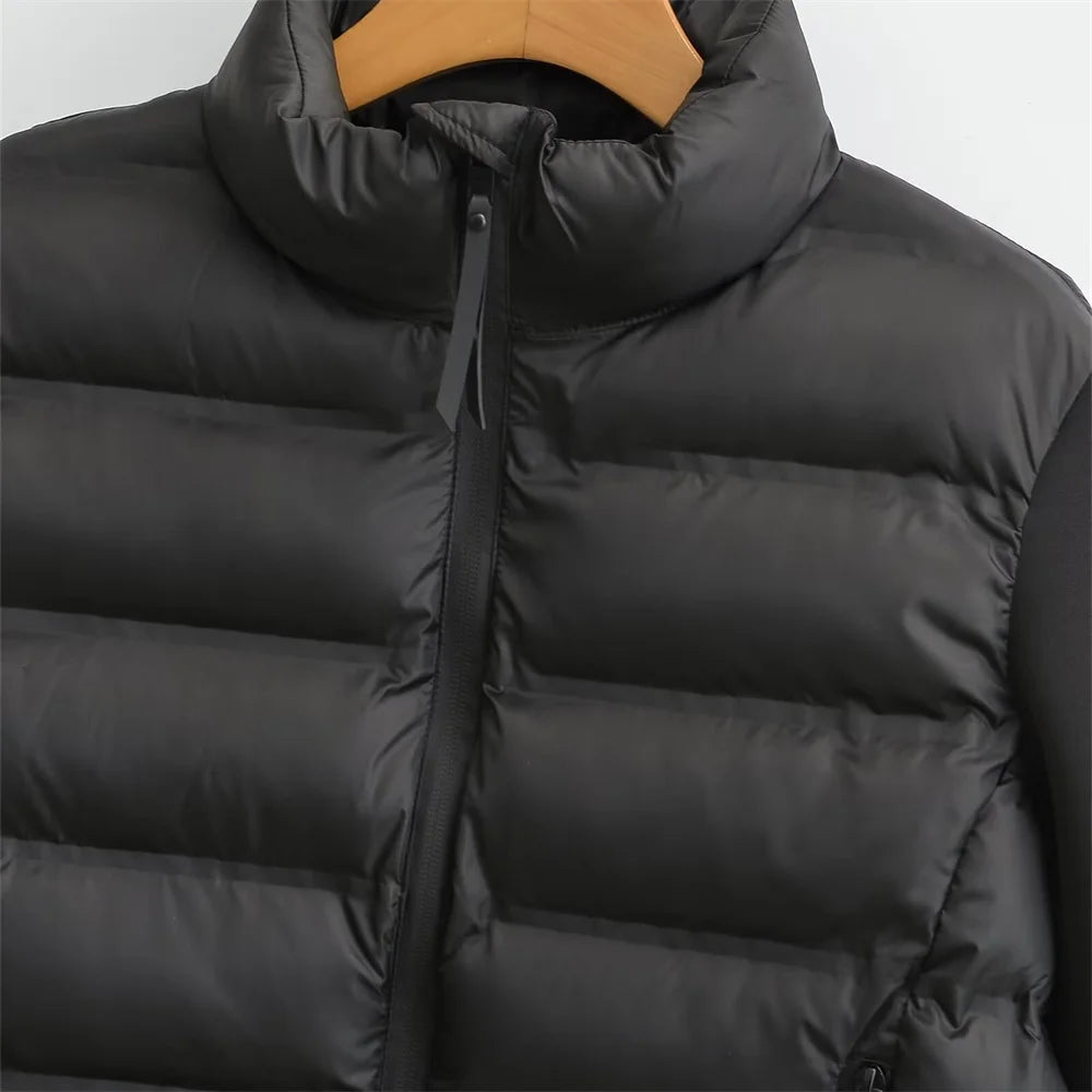 Oaklynn | Versatile Splicing Short Cotton Jacket