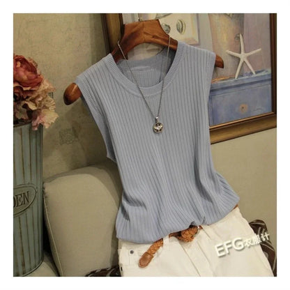 Cali | O-neck Knitted Blouse Shirt