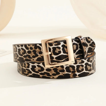 Nova | Vintage Chic Leopard Print Belt - TrendHavenCo
