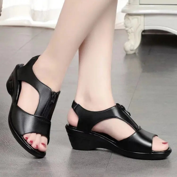 Saige | Wedge Roman Breathable Sandals