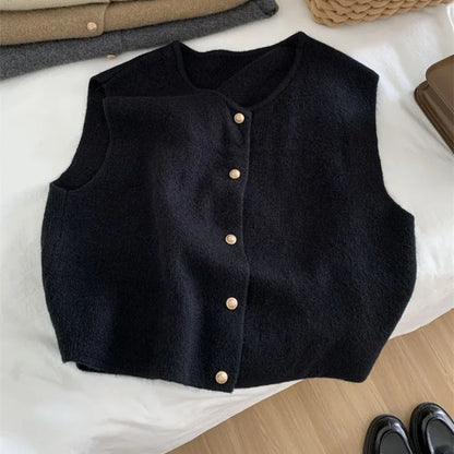 Emersyn | Crew Neck Short Sleeve Cardigan Coats