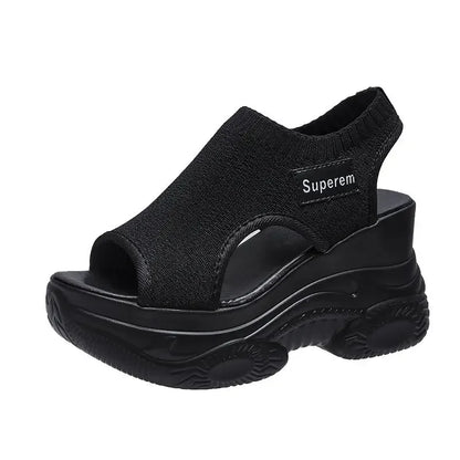 Daleyza | Knitting Mesh Breathable Wedge Platform