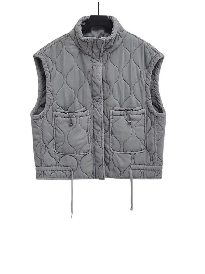 Sloane | Cotton Jacket Vest Sleeveless Waistcoat