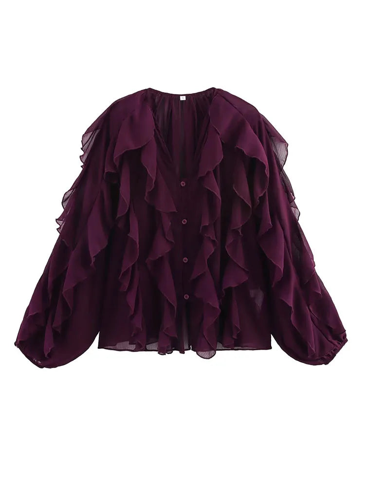 Elisa | Women Summer Blouses Shirts Tops - TrendHavenCo