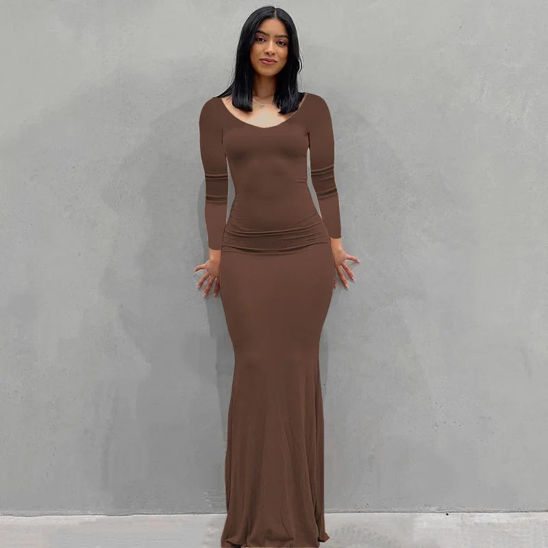 Dakota | Sexy Spaghetti Strap Long Dress
