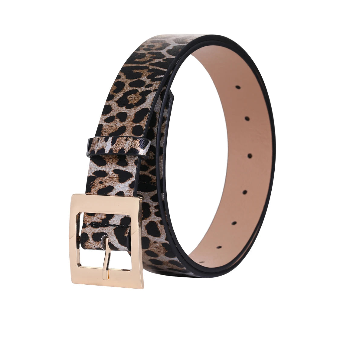 Nova | Vintage Chic Leopard Print Belt - TrendHavenCo