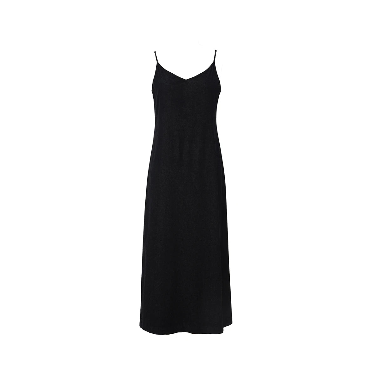 Mckenzie | Lightweight Denim Wrap Blouse & Slip Dress