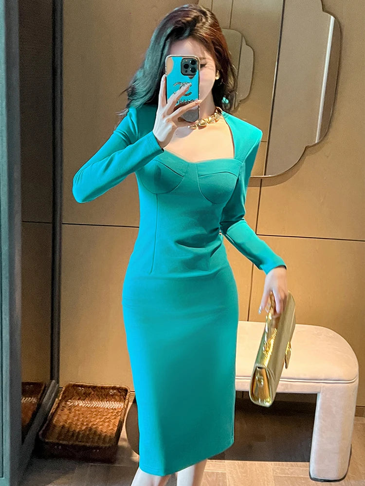 Miriam | Long Sleeve Bodycon Dress Clothes