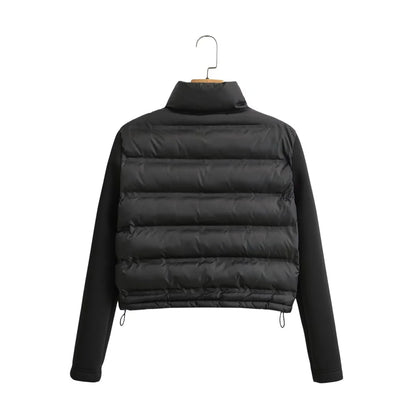 Oaklynn | Versatile Splicing Short Cotton Jacket