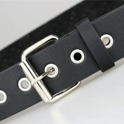 Mila | Square Bead Rivet Belt - TrendHavenCo