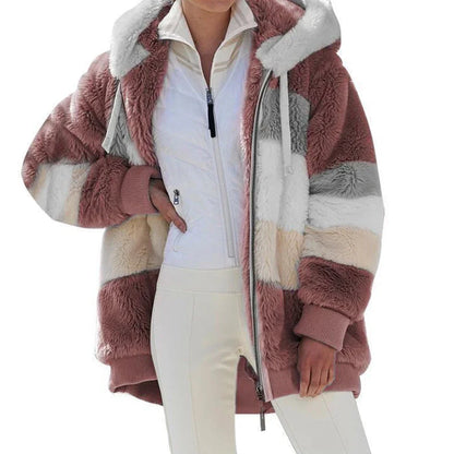 Adalynn | Women Hooded Zipper Jacket