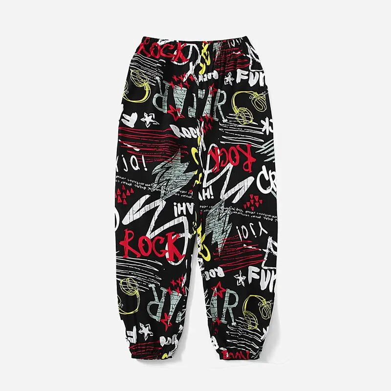 Women Casual Loose Cozy Pants Elastic Pants Feet Harem Pants Sweatpants Pants Summer Beach Pants Elastic Waistband - TrendHavenCo