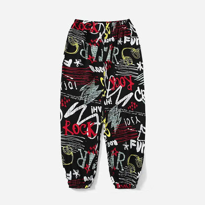Women Casual Loose Cozy Pants Elastic Pants Feet Harem Pants Sweatpants Pants Summer Beach Pants Elastic Waistband - TrendHavenCo