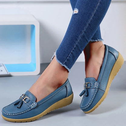 Emily | Slip On Flat Shoes - TrendHavenCo