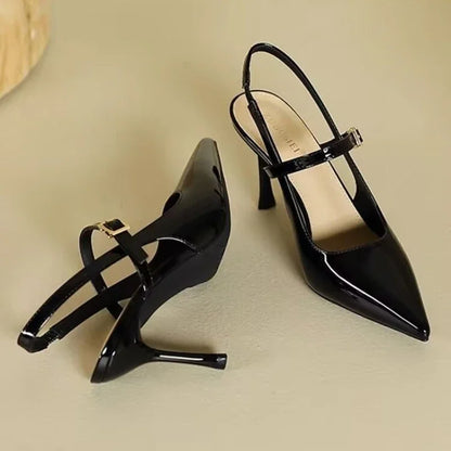 Opal | Slingback Sandals Pointed Toe Thin High Heels