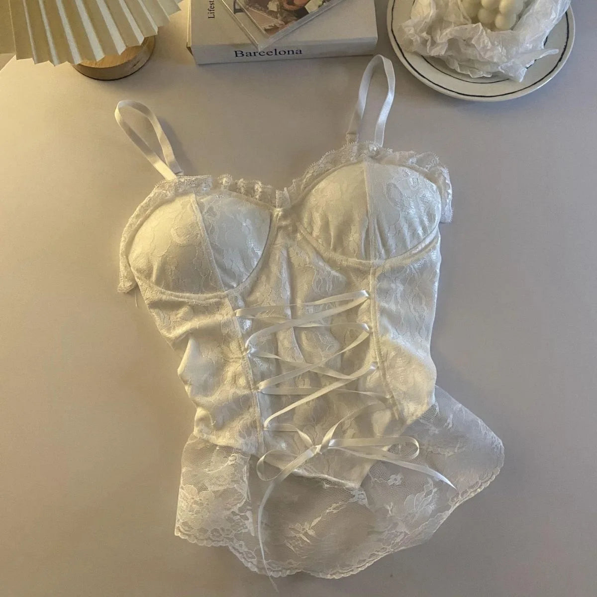 Cassandra | Sexy Crop Top Corset Lace Bandage T-shirt