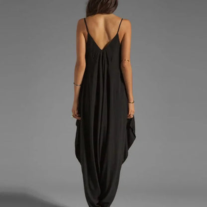Edith | Sexy V-Neck Sleeveless Jumpsuits
