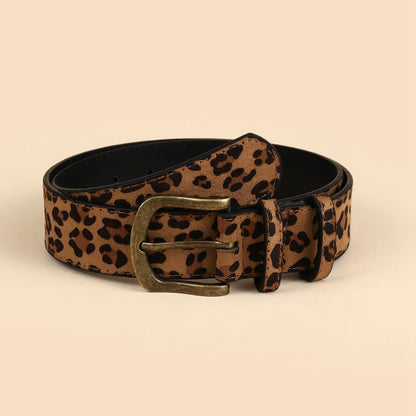 Madison | Boho Style PU Leopard Print Belt - TrendHavenCo
