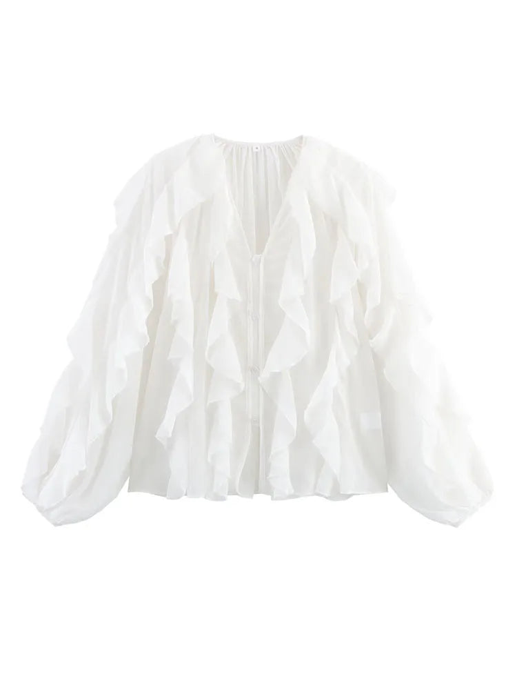 Elisa | Women Summer Blouses Shirts Tops - TrendHavenCo