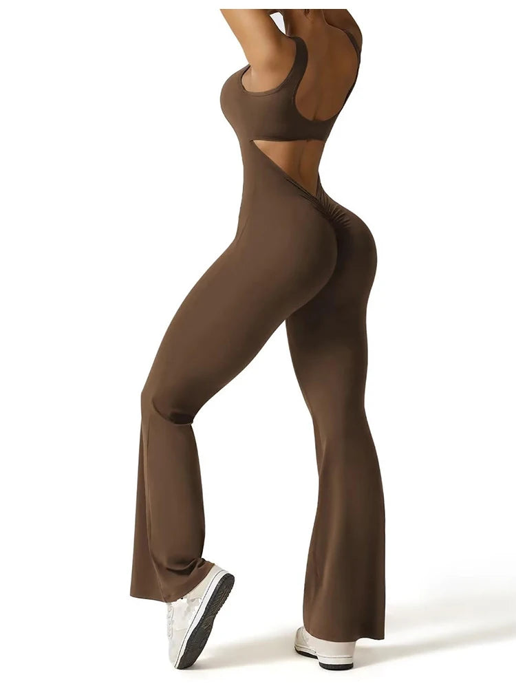 Sierra | Sexy Hottie Style Backless One-piece Suit