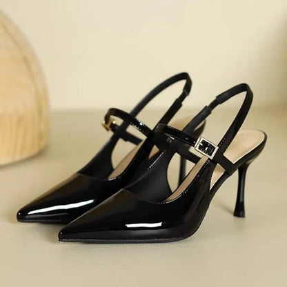 Opal | Slingback Sandals Pointed Toe Thin High Heels