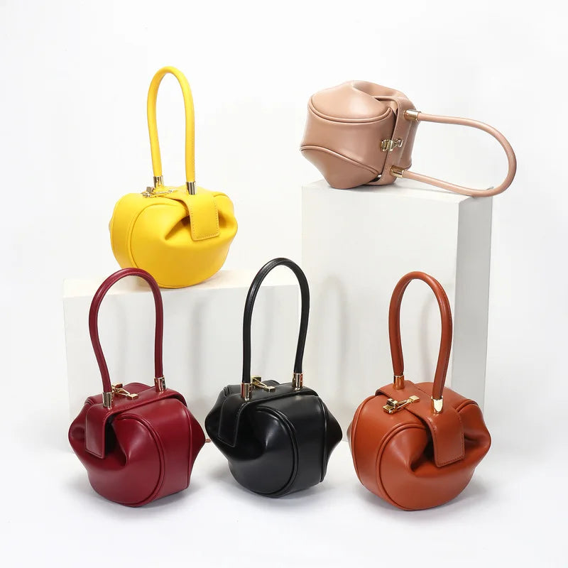 Autumn | Round Ball Handbag Mini Shoulder Bags - TrendHavenCo