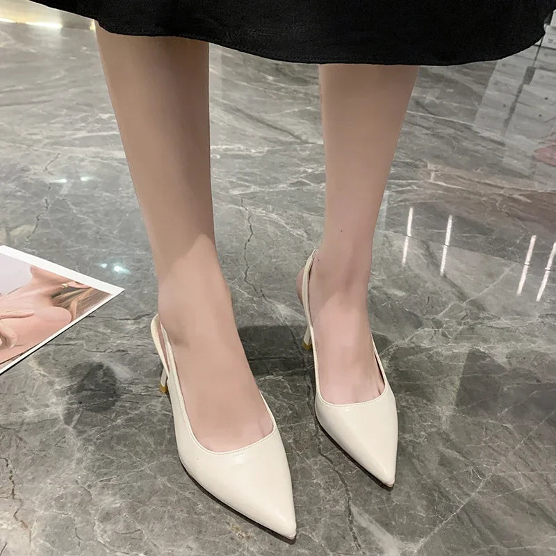 Emma | Pointed Toe Stiletto Heel - TrendHavenCo